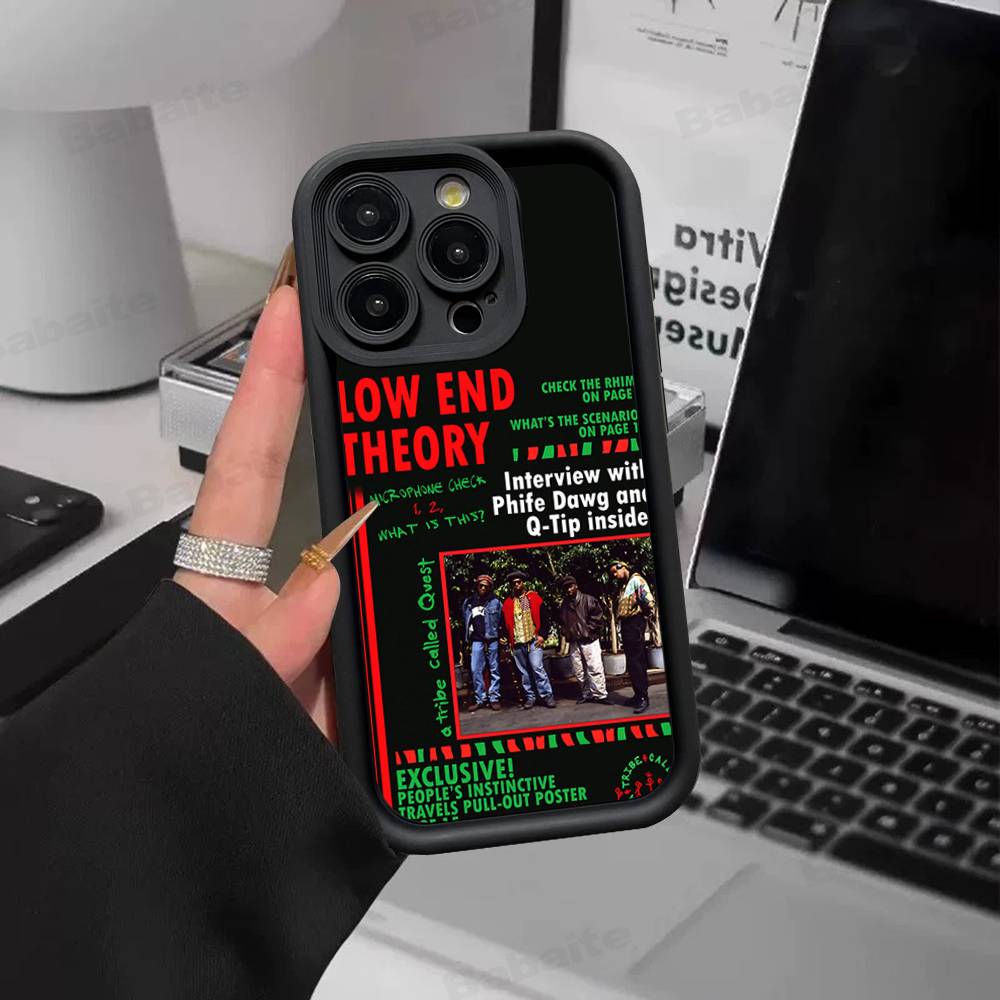 

Pop Band A T_Tribe Called Quest For IPhone 17 Pro Max 16 15 14 13 12 11 Plus Black Soft Phone Cover iPhone 12 pro