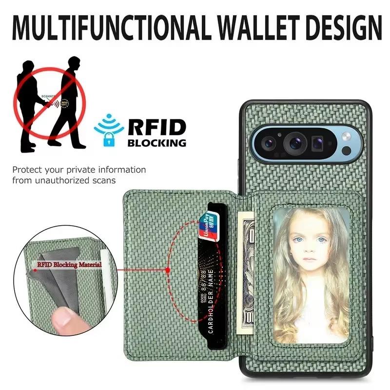 For Google Pixel 10 Pro XL Case Flip Wallet Card Holder Magnetic Leather Cover for Google Pixel 10Pro Protection Back Funda