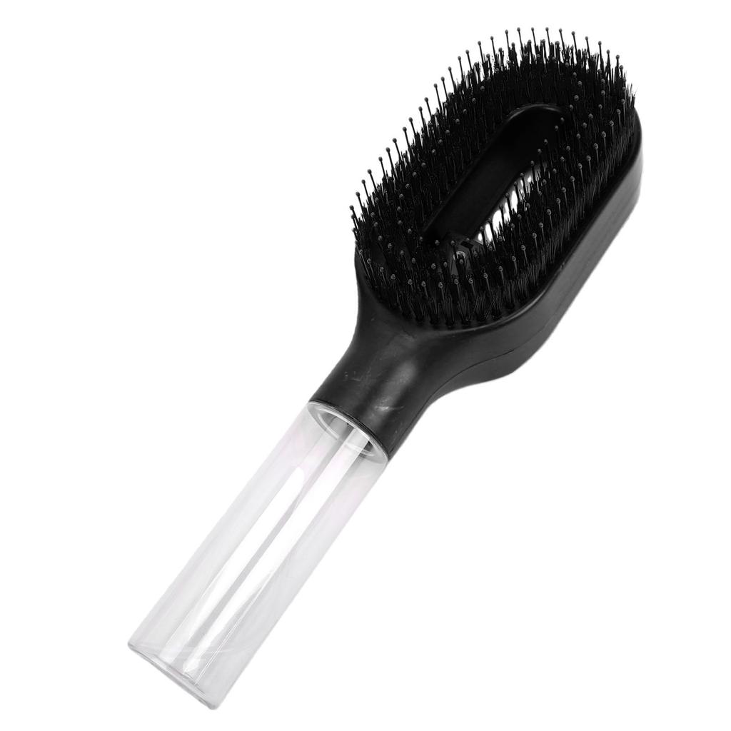 Hairbrush Mist Spray 2 In 1 Refillable Hair Brush with Water Mist Spray for Frizz Control Anti Static Reduce Tangling