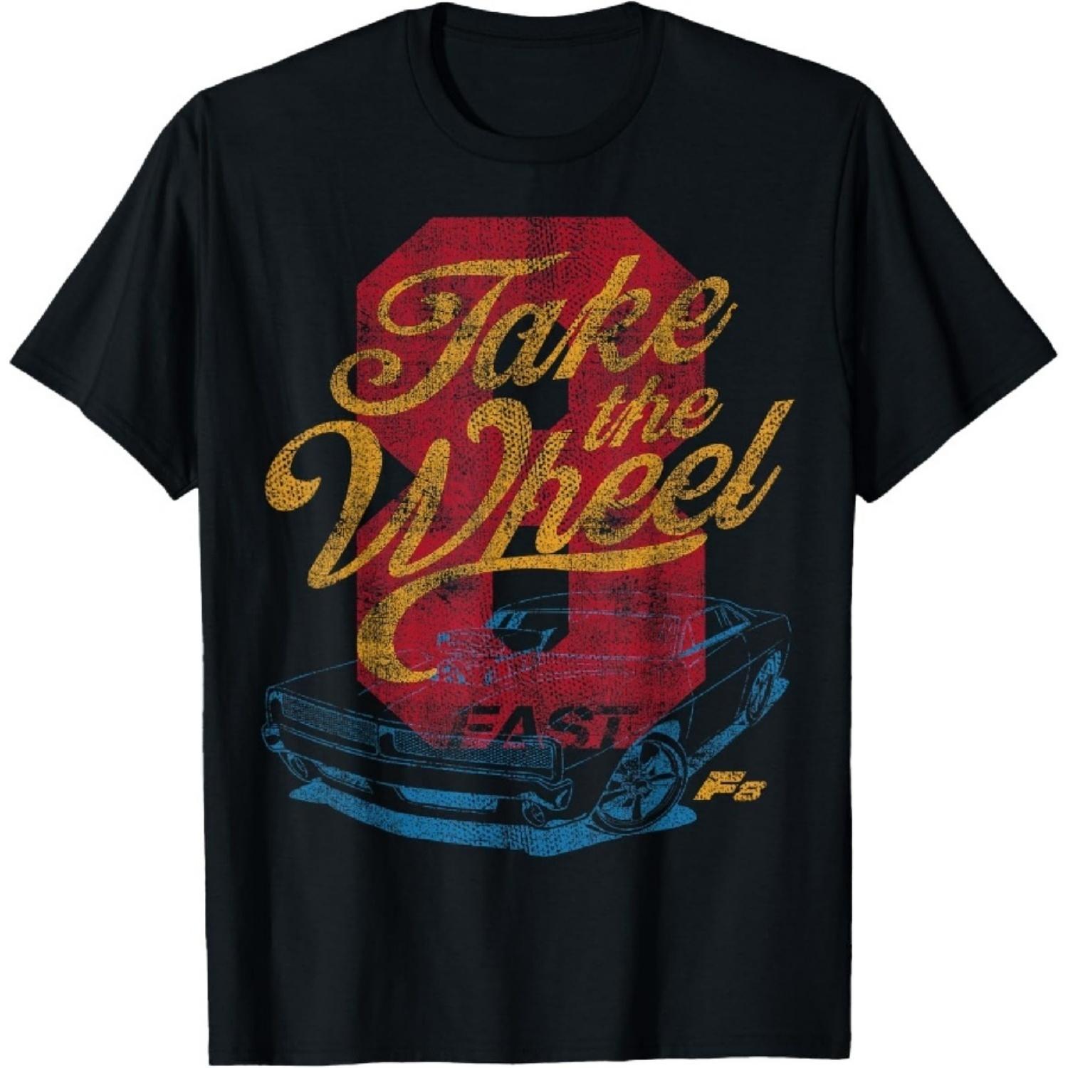 The Fate of the Furious Take the Wheel T-shirt T-Shirt S