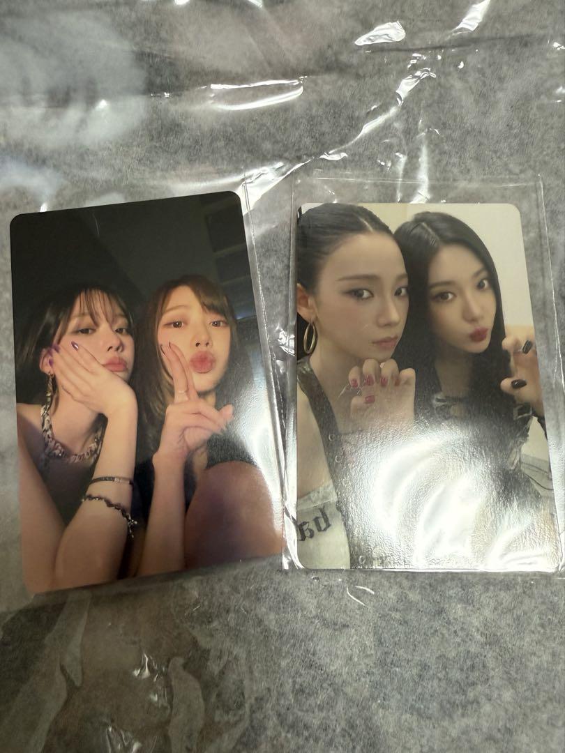 

[USED] Winter Karina aespa CD Bonus 10/4 A Prize Trading Card 2 Types Fukuoka