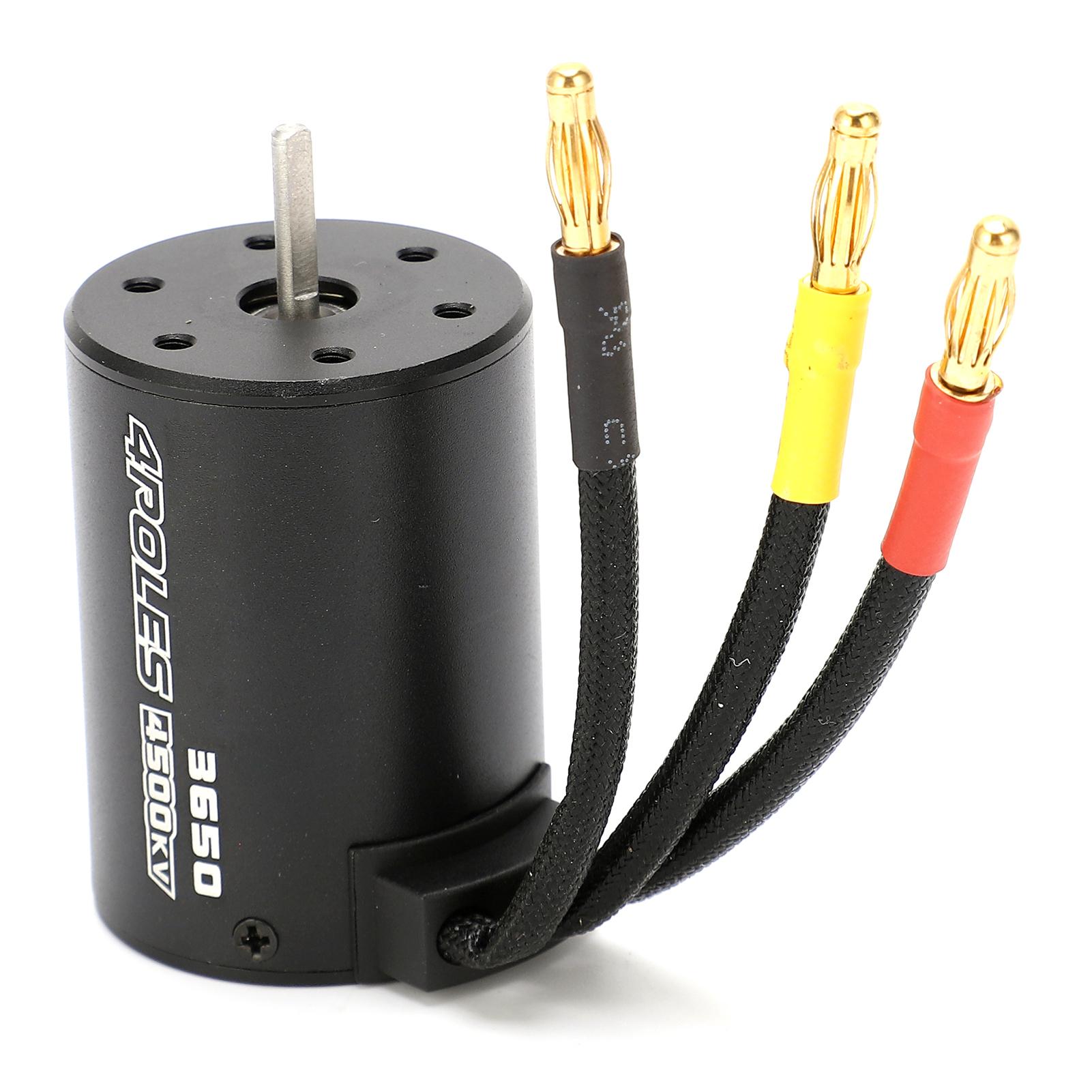 

Безщітковий двигун 3650 4500KV водонепроникний безщітковий двигун для 18 110 RC автомобільних аксесуарів