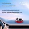 Intelligent Rotating Solar Car Aroma Ornamen: Long-lasting Deodorizing Alloy