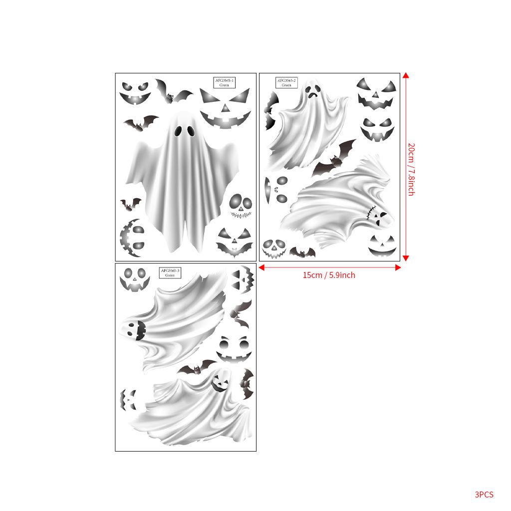 Glow-in-the-Dark Moon, Star, Cloud, Ghost & Sea Animal Wall Stickers