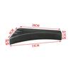 Car Rear Bumper Lip Diffuser Splitter Canard Protector Glossy Carbon Fiber Look