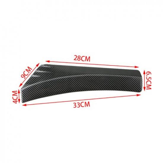 Rear Bumper Lip Diffuser Carbon Fiber Style Car Back Splitter Canard Protector