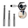 Extension Rod Connecting Rod 45# Steel 60mm/75mm/100mm Silver