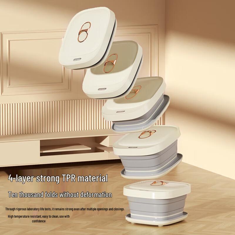 Misida Foldable Electric Heating Foot Spa Massager