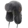 Hat for women, warm in autumn and winter, piled and thickened, windproof and cold-proof artifact, ear protection, versatile cycling, a piece of Lei Fe