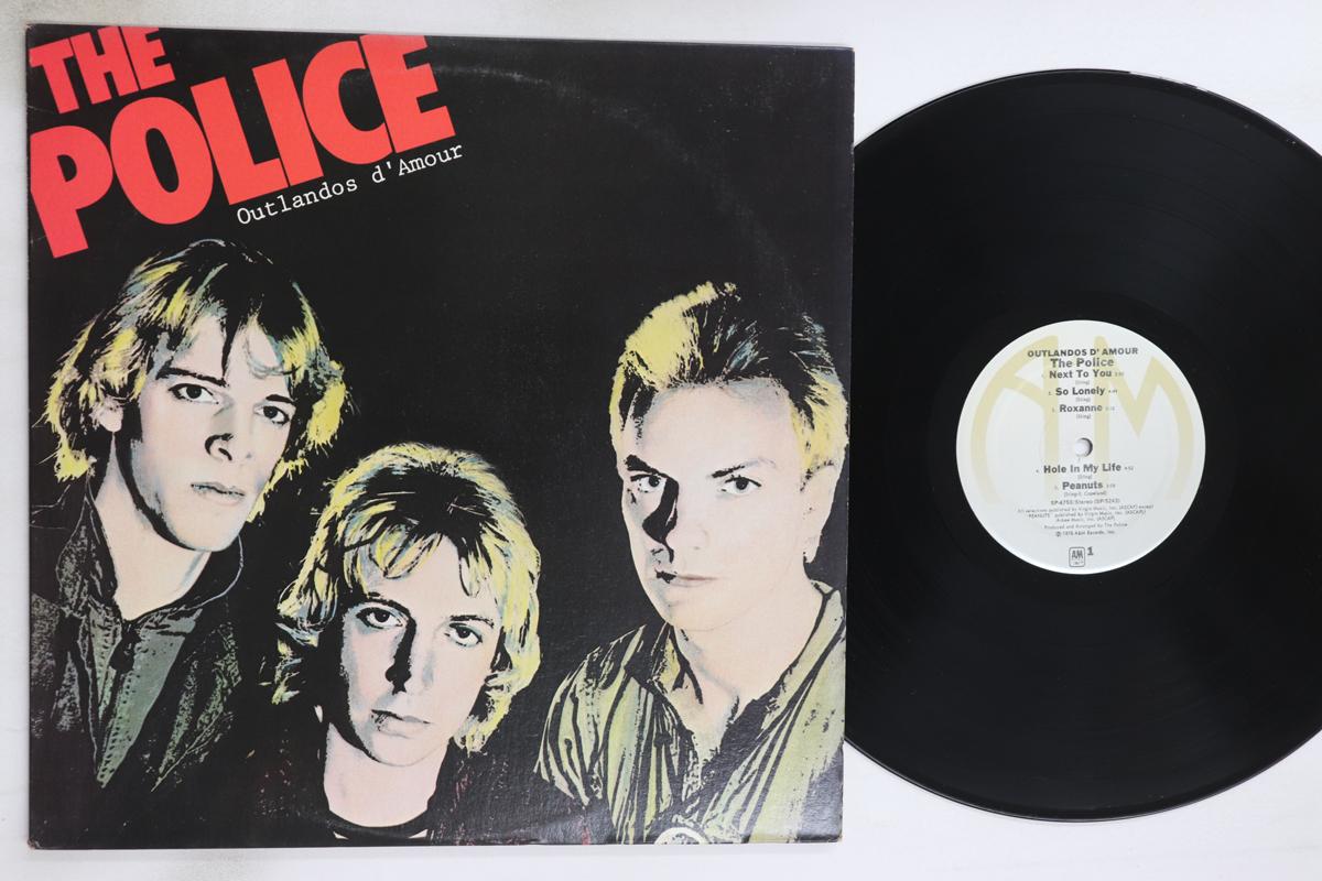 

LP Record POLICE - Outlandos D amour SP4753 A&M 1978 US Rock Used