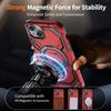 Coque pour iPhone 15 Pro Compatible MagSafe Housse Arrière en TPU + PC avec Support Rotatif
