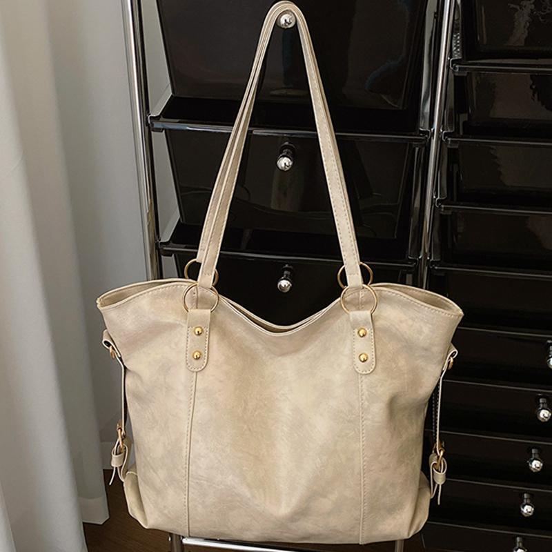 Fashionable Large Capacity Fashionable Retro Women S Shoulder Bag  Tote Bag