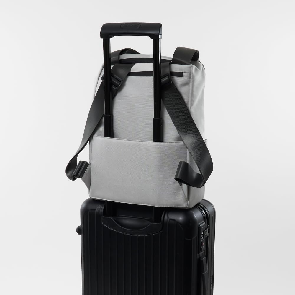 Ash Concept Tote Rucksack, Standard, Perfekt für Pendeln, Schule, Business und Reisen, 2-Wege-Design (Schwarz, Standard)