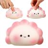 Kawaii Dumpling Squishy Stress Relief Toy Cute Squeeze Fidget Toys For Kids Adults Slow Rising Sensory Toy Desk Decor Gift