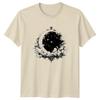 Crescent Moon Starry Sky Celestial TShirt Magic Witchy Tee