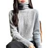 High-Neck Merino Wool Sweater: Autumn/Winter Fashion