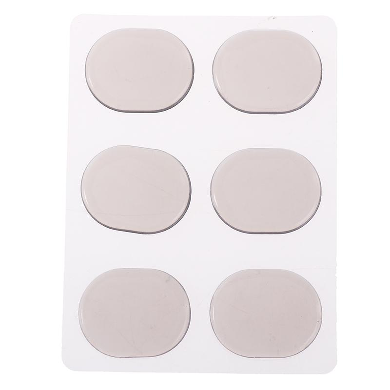 6 Adet Parça Davul Sönümleyici Jel Pedleri Silikon Davullar Susturucu Davullar İçin Ton Kontrolü