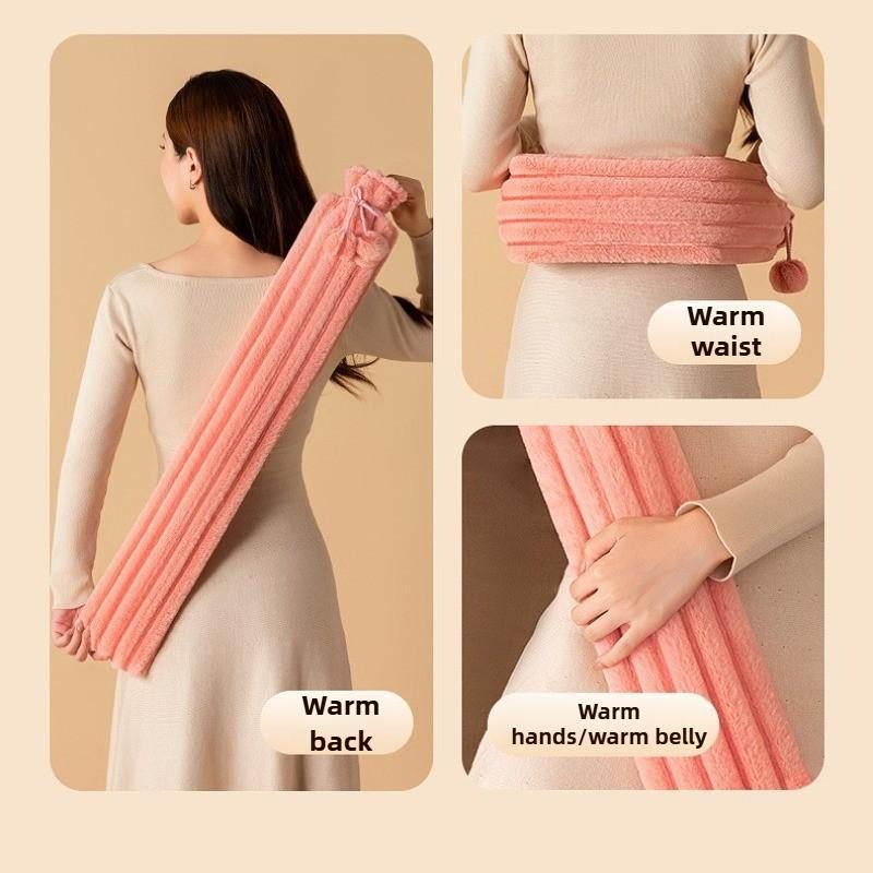 Oversized Extra Long Thickened Hot Water Bottle - Leak-Proof Water Filling Bed Large Capacity Winter Bed Heater for Cold Nights