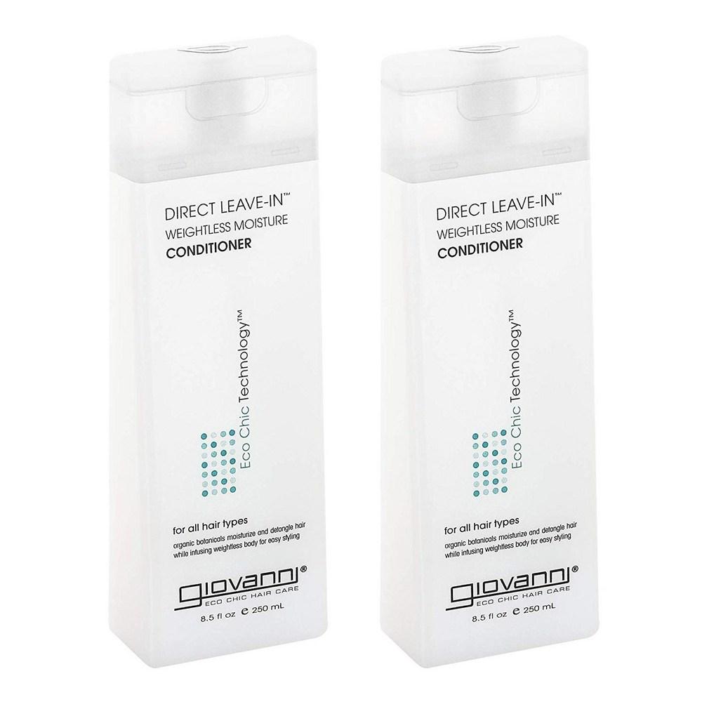 Giovanni Direct Leave-In Weightless Moisture Conditioner 250ml 2 pcs
