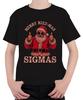 MERRY RIZZ-MAS SIGMAS Christmas Cool Sunglasses Male Unisex Kids T-S