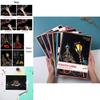 Colorful New Scratch Scraping Book Art Magic Painting Paper With Four Fun Drawing Cards