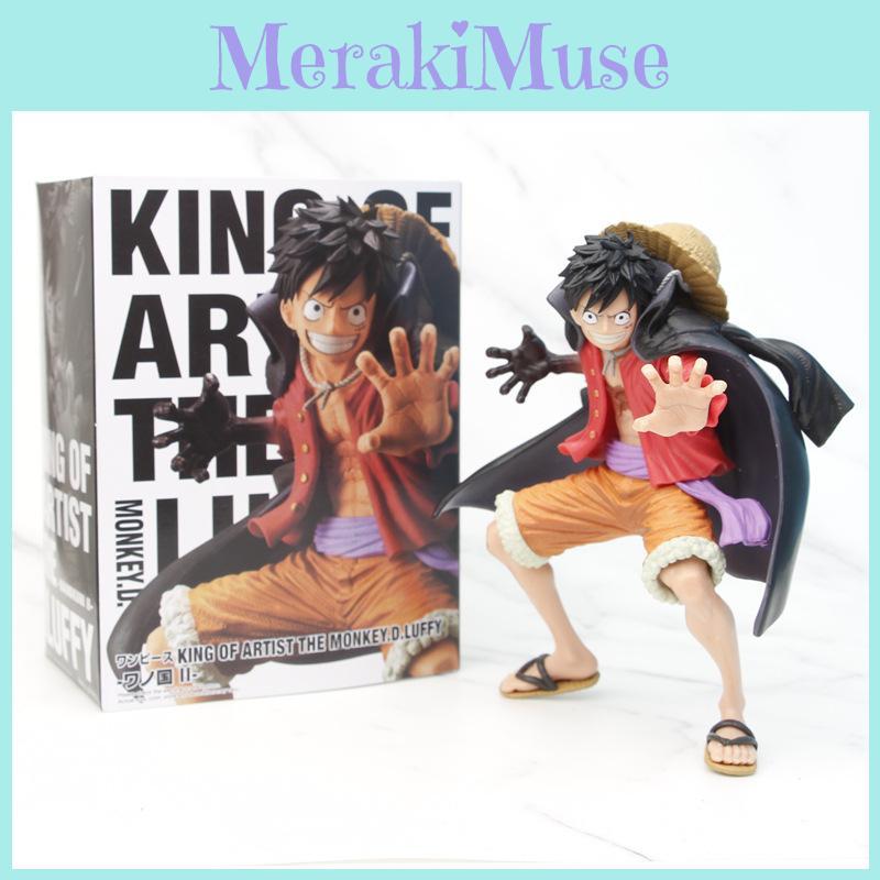 One Piece Action Figure Koa Art King Luffy 18cm Pvc Collectible Figurine Toy
