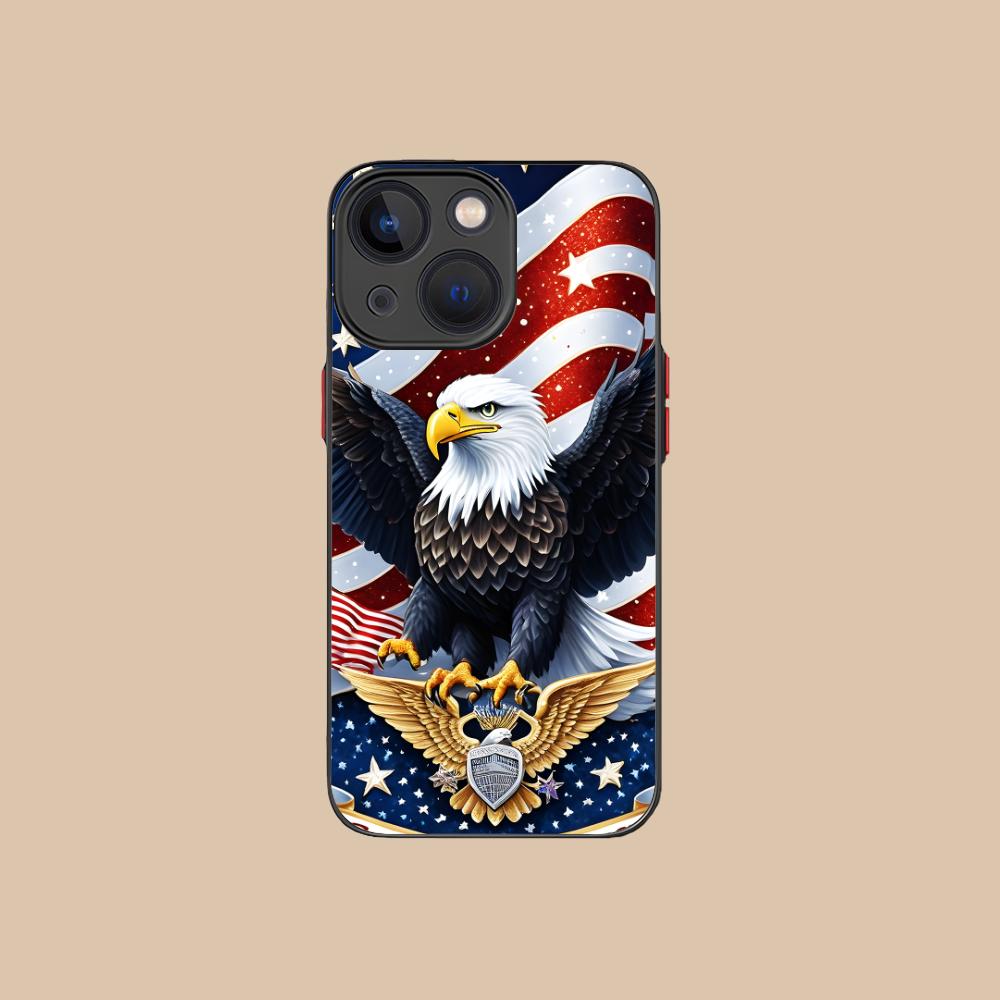 

USA America Flag Silicone Mobile Phone Case for iPhone 17 16 15 14 13 12 11 X XR XS Air Pro Max Plus Mini Colorful Cover iPhone XS Max
