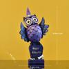 Owl Statue Animal Sculpture Collectible Tabletop Ornament,Owl Table Decoration for Halloween