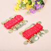 Dance Accessories Gold Coin Chiffon Rattle Bracelet Belly Dance Wrist Bracelets Hand Cuff Wristlet