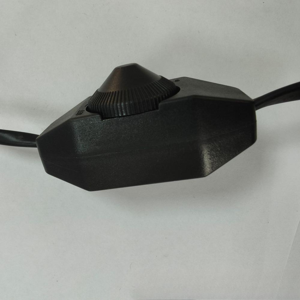1,8 Meter Dimmbarer Flachstecker Rundstecker Netzkabel Regelung Temperaturkontrollschalter Schreibtischlampe Stehlampe Kabel