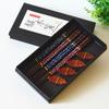 4 Pair Japanese Natural Wood Chopsticks Set Noodles Sushi Chopsticks With Chopsticks Rack Reusable Chinese Tableware Gift Box