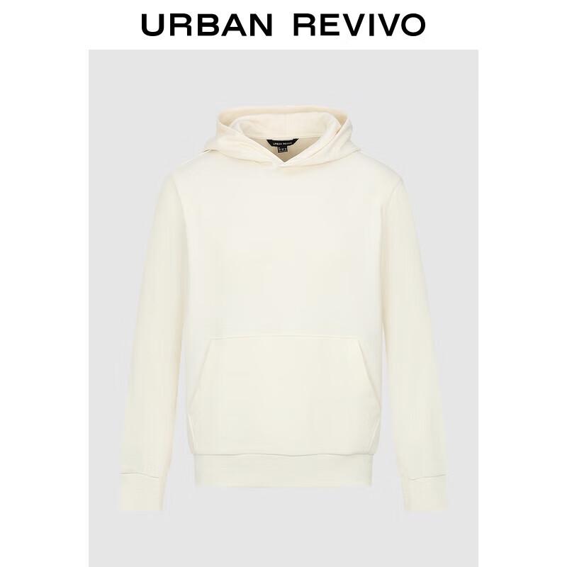 

UR Men s 2025 Fall Casual Solid Hooded Loose Sweatshirt UMB450041 M