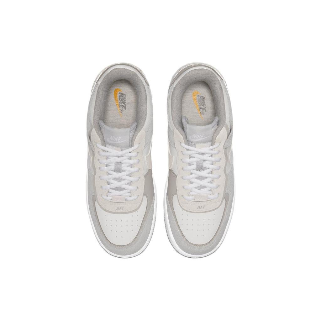 New Nike Air Force 1 Shadow 'Grey Fleece' Women's FB7172-111