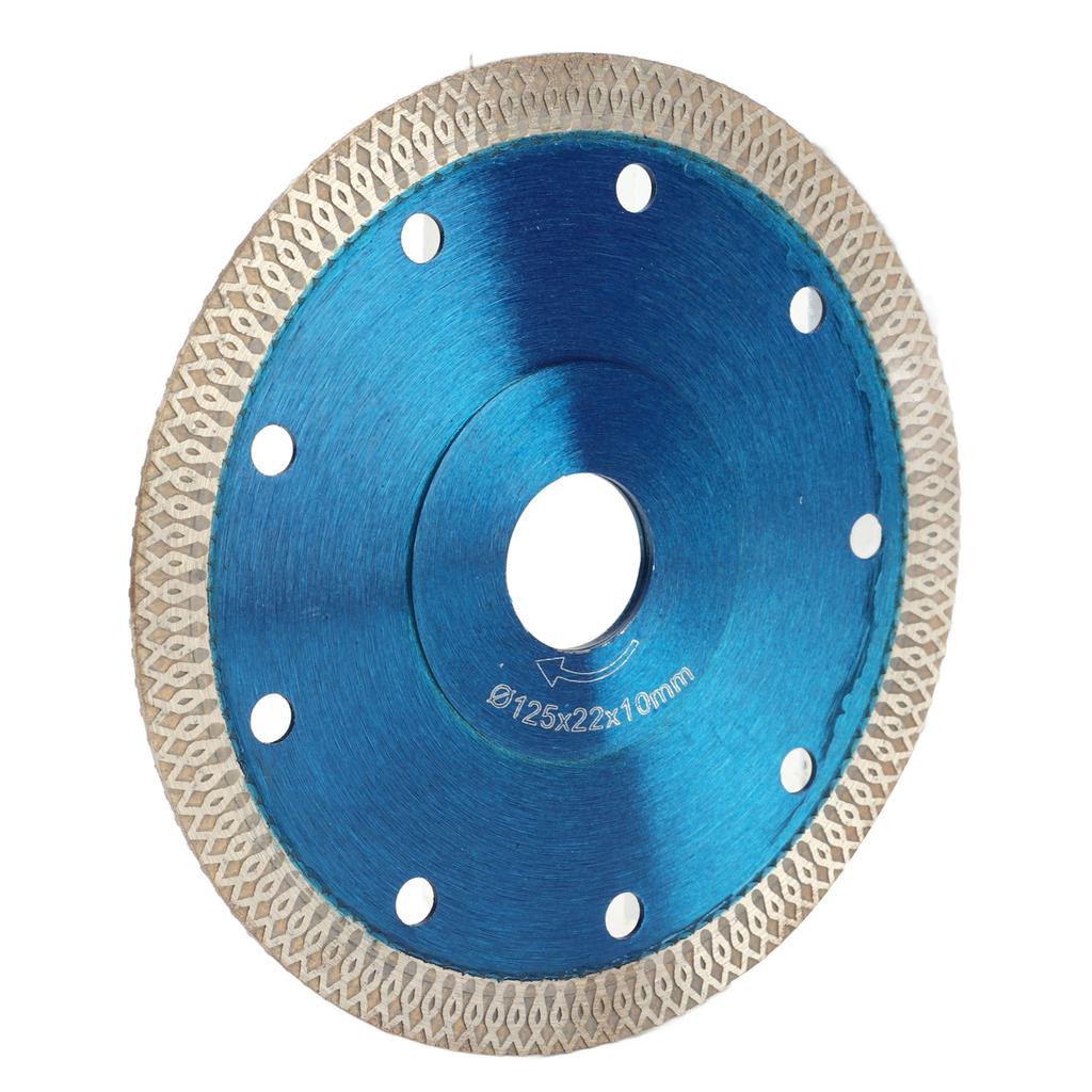Blue Diamond Disc Cut Blade Wet Dry Dual Use Diamond Cutting Wheel for Ceramic Concrete Marble