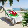 Wrexham AFC Print Beach Towel, Large Soft Quick Dry Towel for Beach Camping Swimming