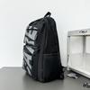 Letter Print Men's Backpack Women's Backpack Large Capacity Student Schoolbag