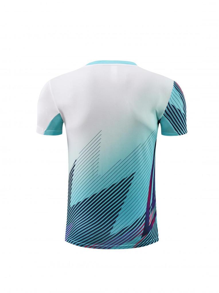 Lightweight Moisture-Wicking Breathable Short-Sleeve T-Shirt for Ping Pong, Badminton, Tennis, Volleyball - Free Shipping, In Stock