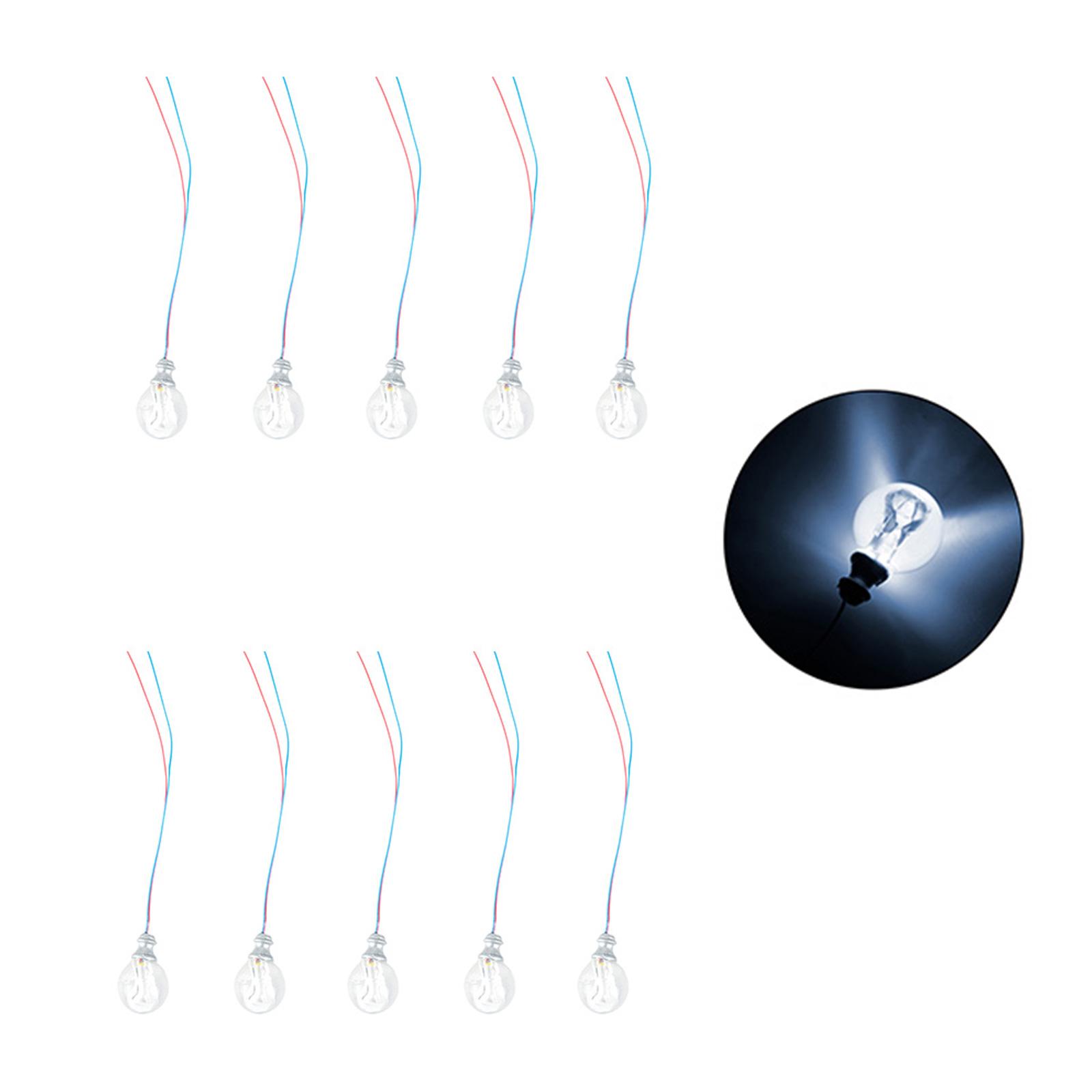 

Набор из 10 светодиодных потолочных светильников для освещения кукольного домика в различных условиях, макет, песочный стол, учебные материалы 75