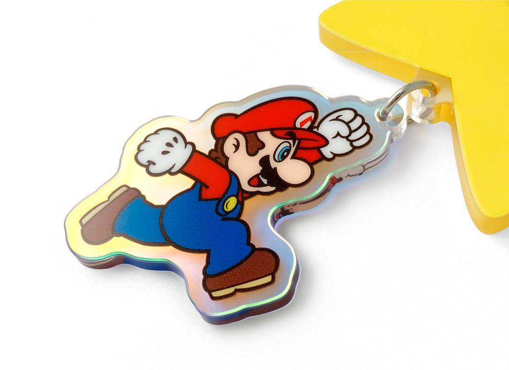 Super Mario Decoration Charm (Super Star)