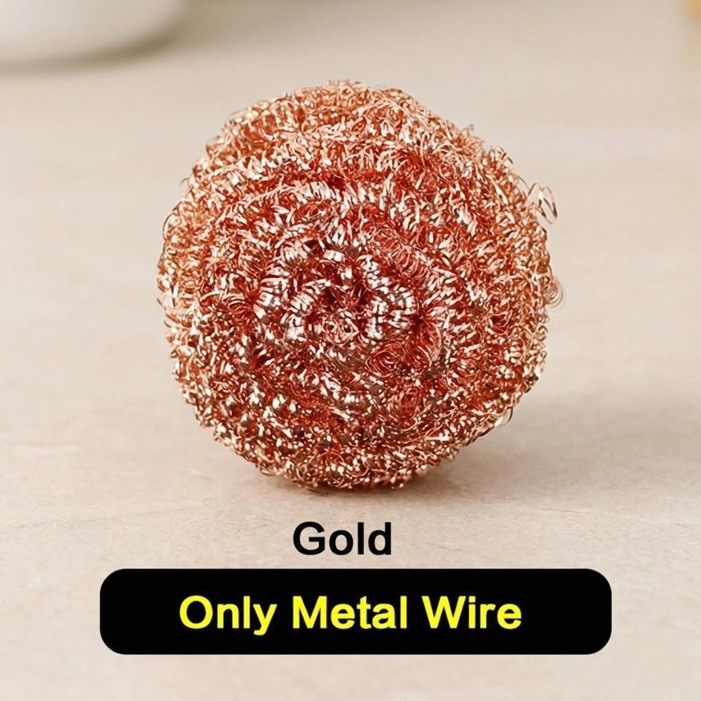 Iron Mesh Filter Cleaning Ball Copper Wire Cleaner Metal Slag Ball Tool for Efficient Welding and Nozzle Cleaning