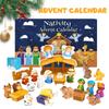 24 Days Nativity Advent Countdown Calendar 2026 Christmas Story Nativity Playset Christian Religious Advent Calendar For Kids