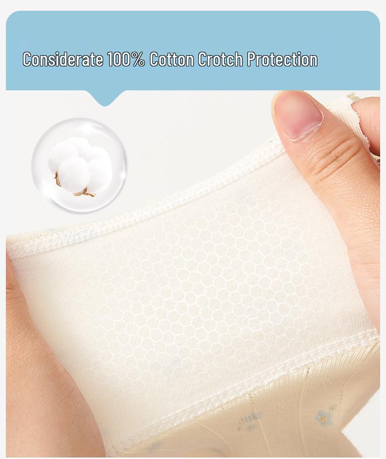 Children's Pure Cotton Boxer Briefs for Girls and Boys