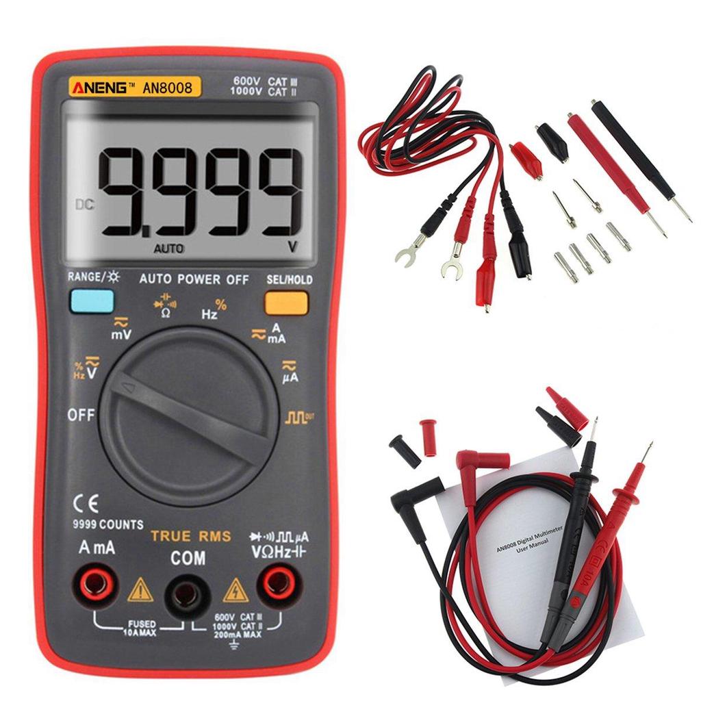 UNI-T UT202 LCD Multimetro Digitale Volt Meter//Circuito Tester Voltmetro Amperometro Meter DC AC Tensione Resistenza Corrente
