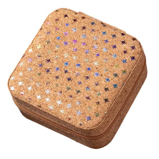 Yousheng Travel Jewelry Organizer Box Zipper Closure Compact Design Small Jewelry Organizer Case Portable Jewelry Storage Holder