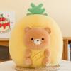 Animal Plush Fruit Toy Fashion Comfort Watermelon Pig Pineapple Bear Gift Doll