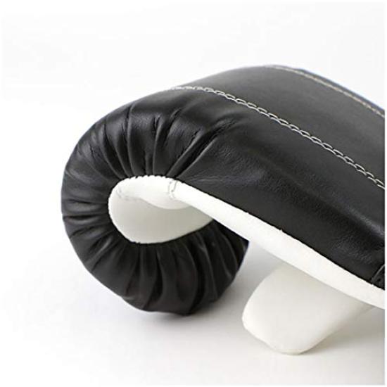 isami Isami PU Punching Gloves for Beginners Children Kids Women Martial Arts Martial Arts Karate Kickboxing After Mixed Martial Arts FS-18 (Black, M)