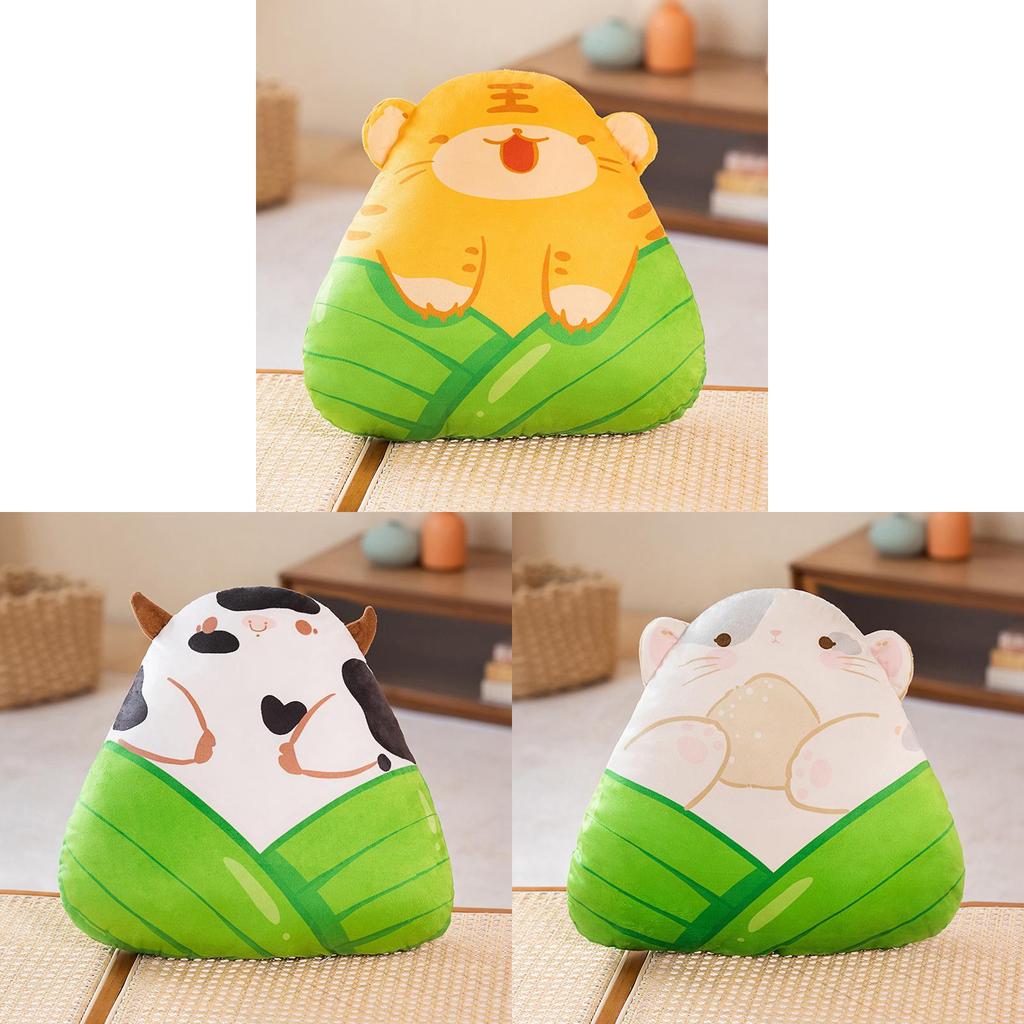 Cartoon Zongzi Plüschtier Panda Tiger Lamm Puppe Drachenbootfest Geschenk Puppe Anhänger