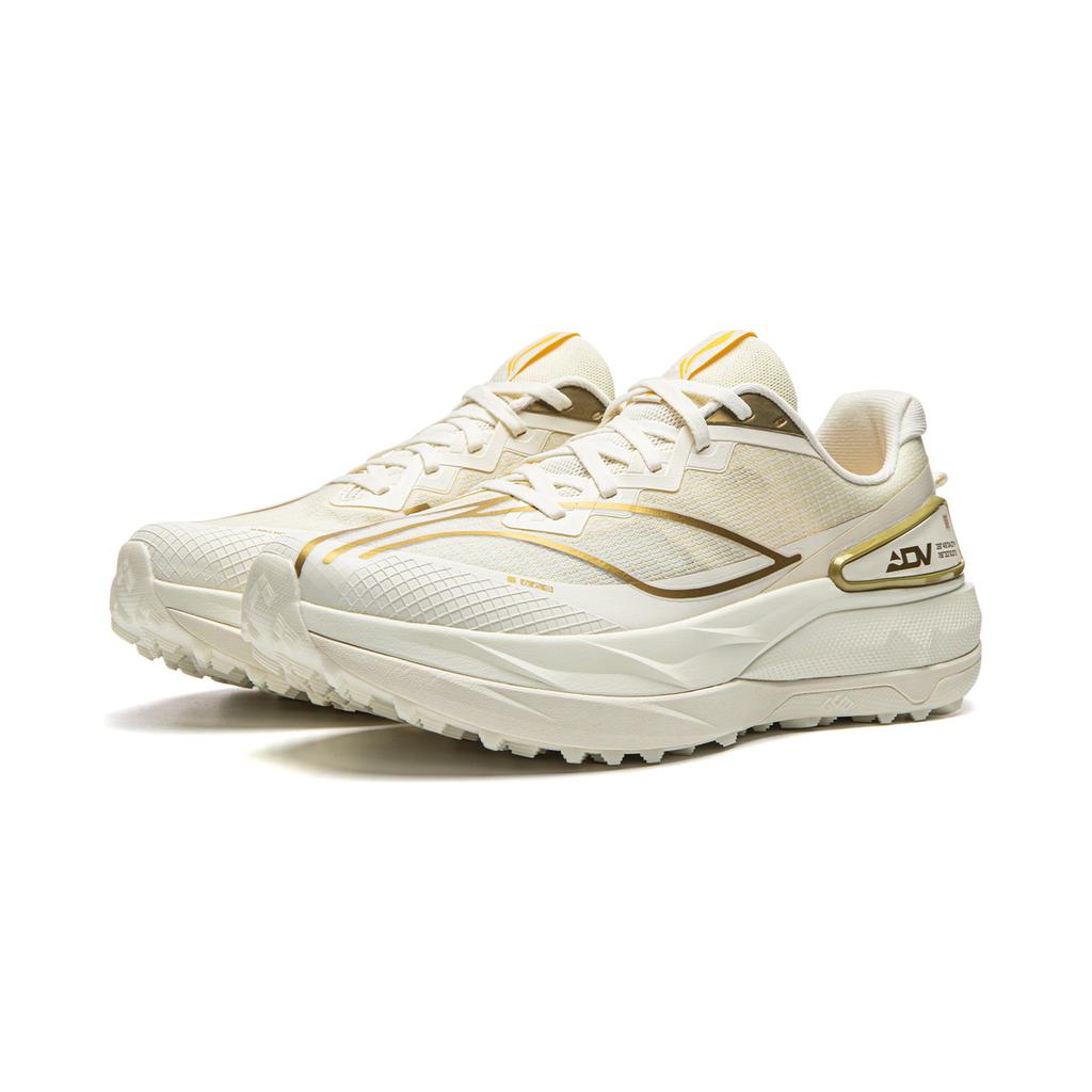 Li Ning Lu 3 Glory Gold Standard Outdoor Hiking Casual Shoes Men Sneakers Off-White ARNW009-30