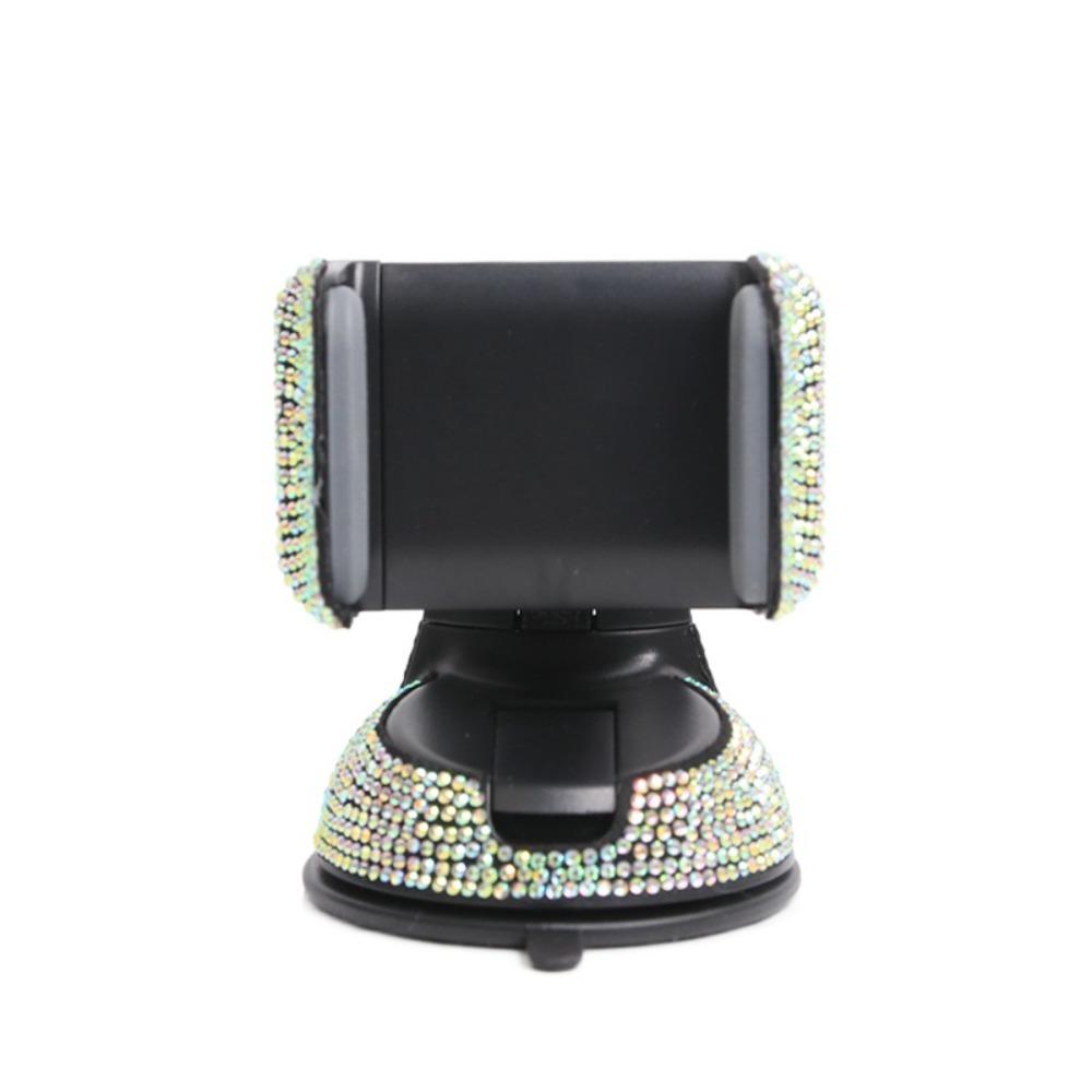 Bling Rhinestone Mobile Phone Holder Secure Hold Air Vent Phone Holder for Car Dashboard