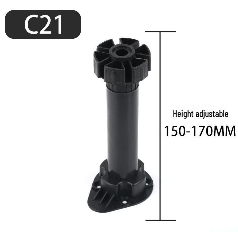 ABS Adjustable Leveling Cabinet Feet - Thickened Plastic Legs for Kitchen and Cupboard Support